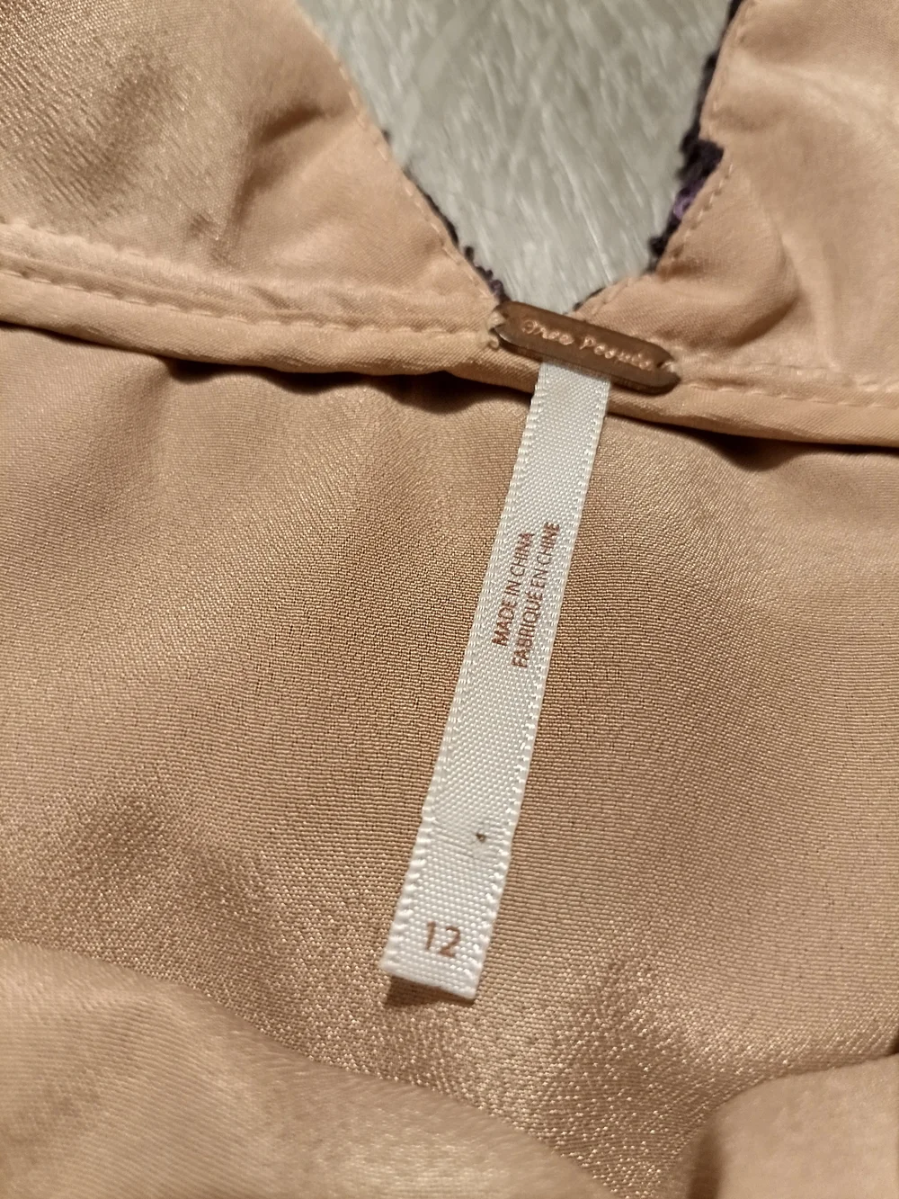 Free People Night Shimmers Mini Dress